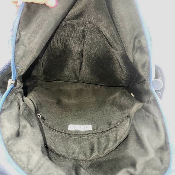 The Sak Backpack Royal Blue Seascape Eco-Twill Loyola Boho chic colorful - Picture 9 of 15